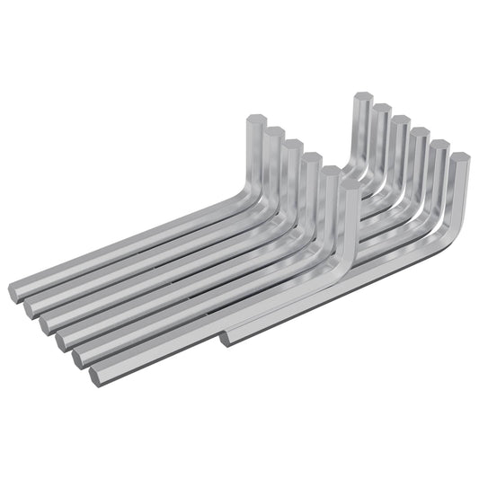 Šestihranný Klíč 1800 Pcs Stříbrná 32 X 86 Mm Ocel
