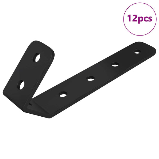 Háčky 12 Pcs Černá M5 X 110 Mm Železo