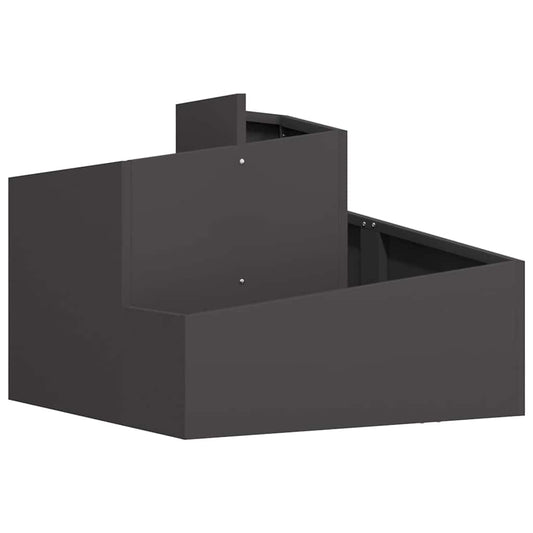 Zahradní Pěstebník 60 X 60 X 50 Cm Studená Válcovaná Ocel