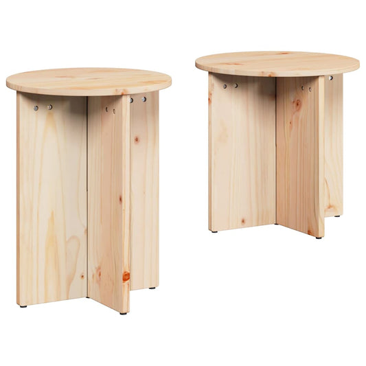 Konferenční Stolek 2 Pcs Přírodní