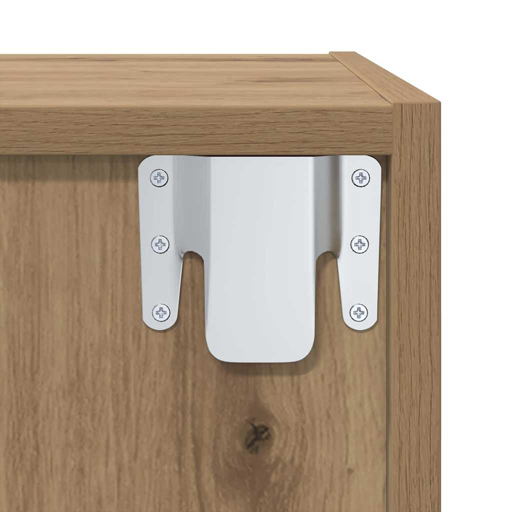 Sestava Tv Skříněk 37 X 37 X 142,5 Cm Artisanový Dub