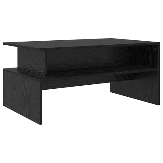 Konferenční Stolek Černý Dub 90 X 55 X 42,5 Cm Kompozitní Dřevo
