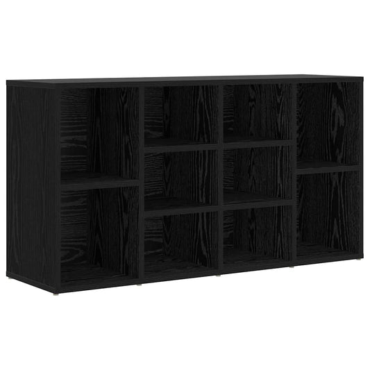 Lavička Na Boty 103 X 30 X 54,5 Cm Kompozitní Dřevo Černý Dub