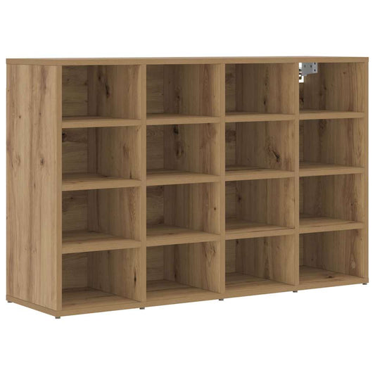 Skříň Na Obuv 103 X 30 X 67 Cm Kompozitní Dřevo Artisanový Dub