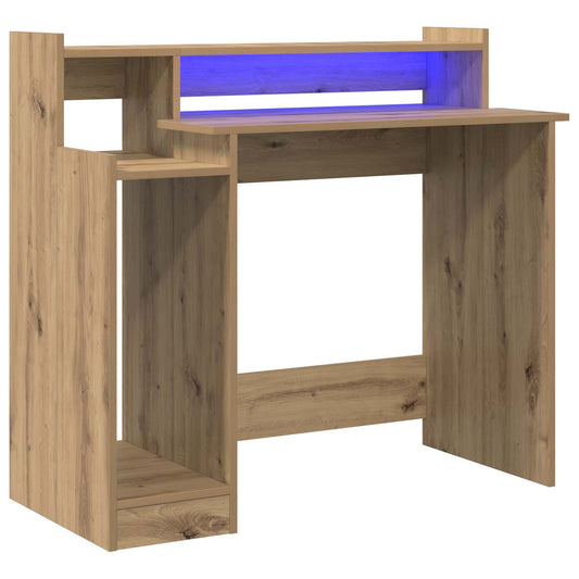 Stůl Artisanový Dub Kompozitní Dřevo 97 X 45 X 90 Cm