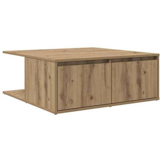 Konferenční Stolek Dub Artisan 80 X 80 X 31 Cm Kompozitní Dřevo