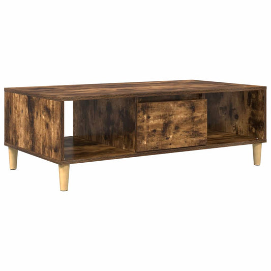 Konferenční Stolek Kouřový Dub 102 X 55 X 35 Cm