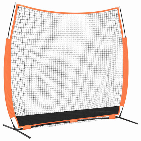 Síť Na Trénink Baseballu Černá 250 X 106,5 X 210 Cm Polyester