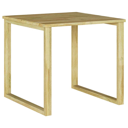 Stůl Přírodní 50,5 X 50 X 46 Cm Impregnované Borovicové Dřevo