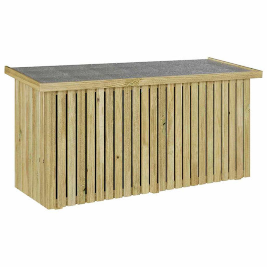 Zahradní Úložná Krabice S Úložištěm Přírodní 119 X 44 X 58,5 Cm