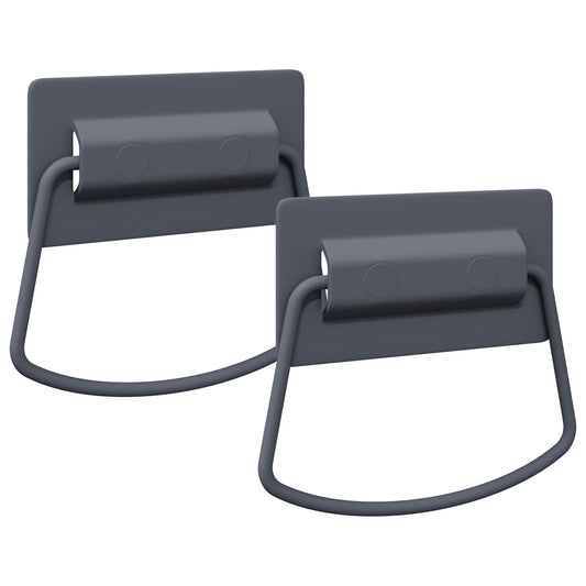 Úchyty Na Skříň 2 Pcs Antracit 85 X 45 Mm Kov