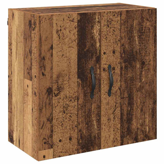Nástěnná Skříň 60 X 31 X 60 Cm Kompozitní Dřevo Staré Dřevo