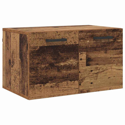 Nástěnná Skříň 60 X 36,5 X 35 Cm Kompozitní Dřevo Staré Dřevo