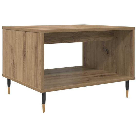 Konferenční Stolek Dub Artisan 60 X 50 X 40 Cm Kompozitní Dřevo