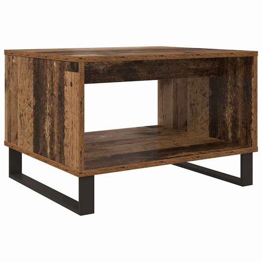 Konferenční Stolek Staré Dřevo 60 X 50 X 40 Cm Kompozitní Dřevo