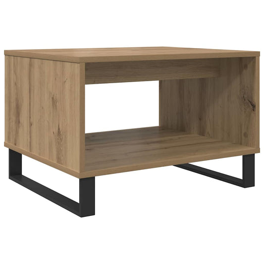 Konferenční Stolek Dub Artisan 60 X 50 X 40 Cm Kompozitní Dřevo