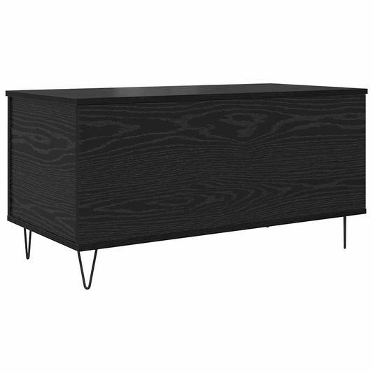 Konferenční Stolek Černý Dub 90 X 44.5 X 45 Cm Kompozitní Dřevo