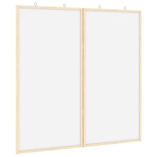 Informační Nástenka Bílá 80 X 80 X 1.4 Cm