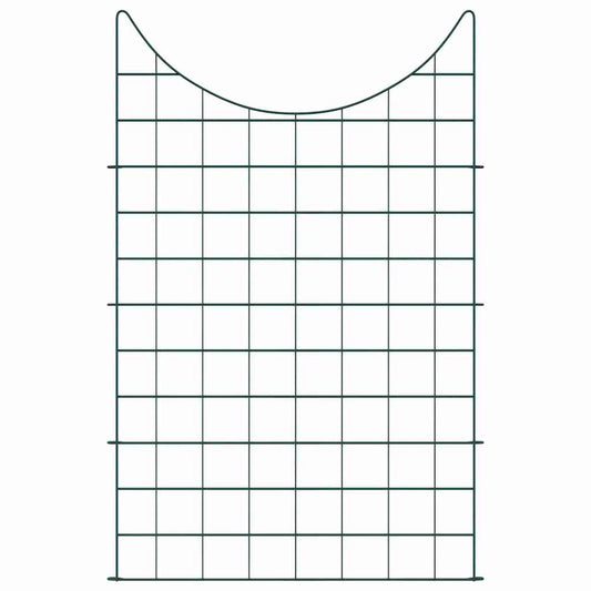 Sada Plotu Na Rybník 8 Ks 50 X 80 Cm Ocel Zelená