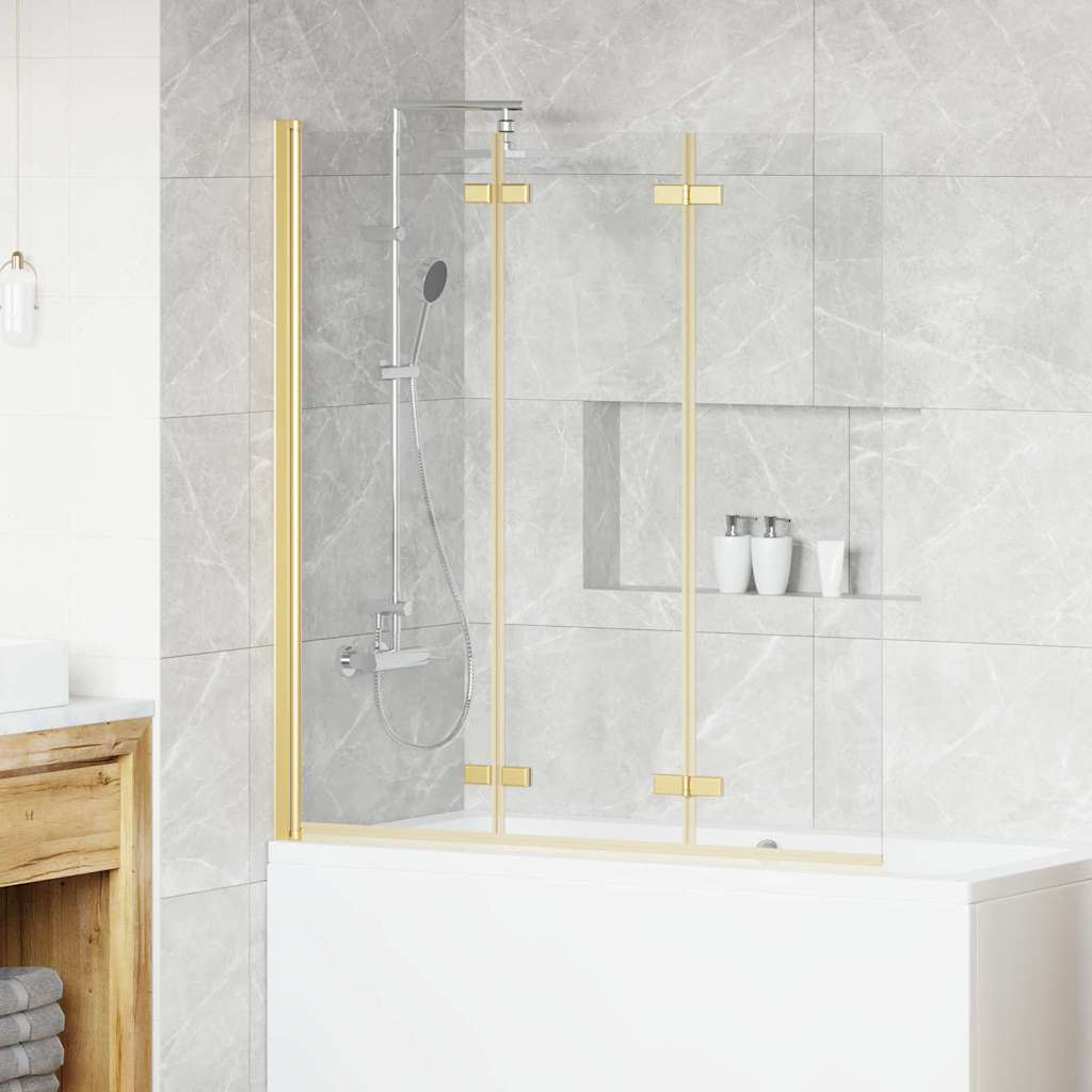 Skládací Sprchový Kout 130 X 138 Cm Esg Sklo A Hliník