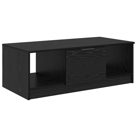 Konferenční Stolek Černý Dub 102 X 50 X 36 Cm Kompozitní Dřevo