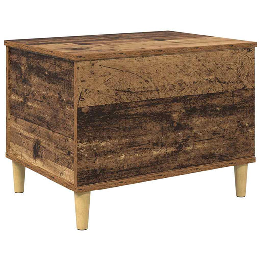 Noční Skříňka Staré Dřevo 60 X 44,5 X 45 Cm Kompozitní Dřevo