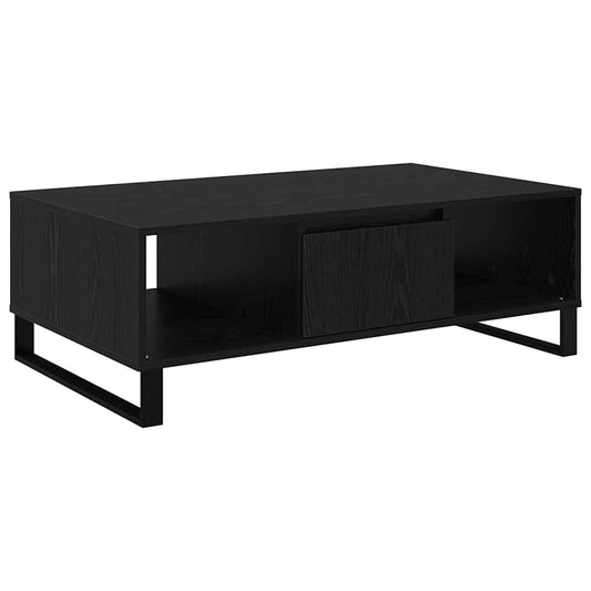 Konferenční Stolek Černý Dub 104 X 60 X 35 Cm Kompozitní Dřevo