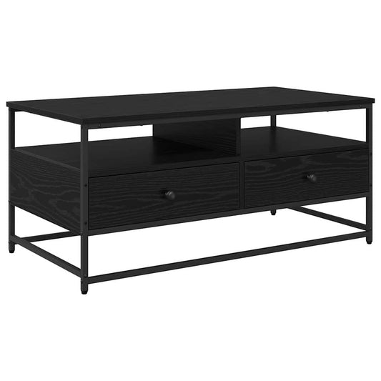 Konferenční Stolek Černý Dub 100 X 51 X 45 Cm Kompozitní Dřevo