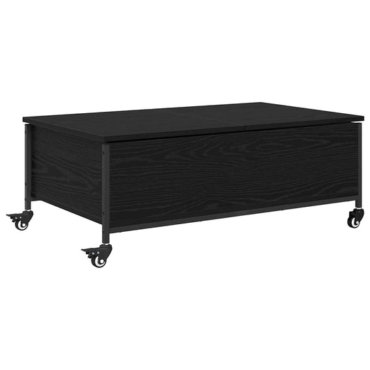 Konferenční Stolek Černý Dub 91 X 55 X 32 Cm Kompozitní Dřevo