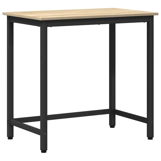 Stůl Sonoma Dub 100 X 50 X 76,5 Cm Inženýrské Dřevo A Ocel