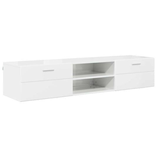 Dřevěná Skříň 150 X 39 X 30 Cm Betonově Šedá Kompozitní Dřevo