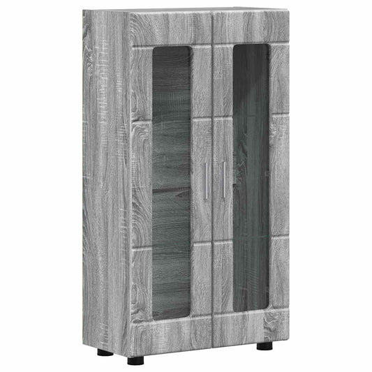 Servírovací Skříň Florin 55,5 X 29 X 100 Cm Šedá Sonoma