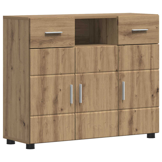 Dřevěná Skříň Artisanový Dub Kompozitní Dřevo