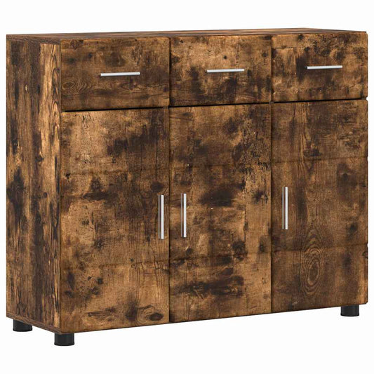 Servírovací Skříň Florin 88,5 X 30,5 X 73 Cm Kouřový Dub