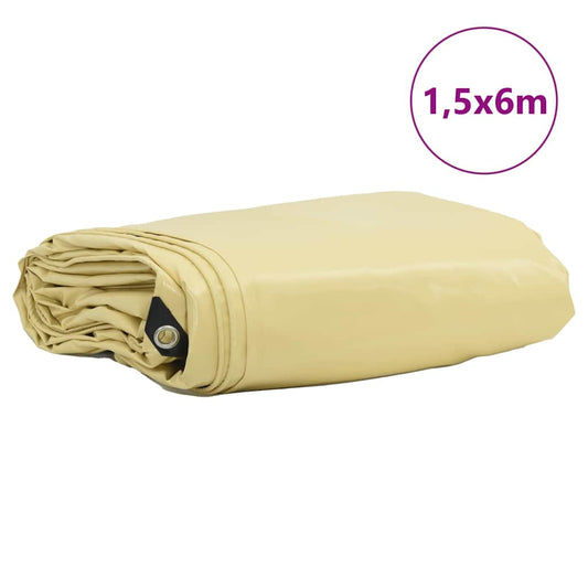 Plachta 650G / M² Béžová 1,5 X 6 M