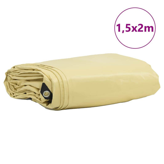 Plachta 650G / M² Béžová 1,5 X 2 M