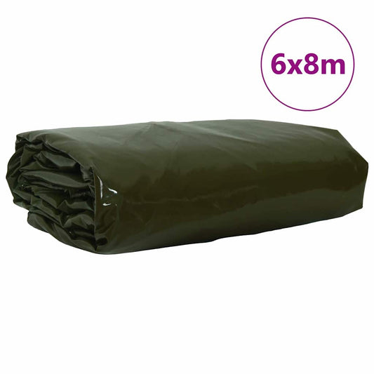 Plachta 650G / M² Olivově Zelená 6 X 8 M