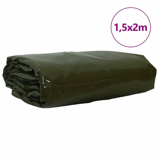 Plachta 650G / M² Olivově Zelená 1,5 X 2 M