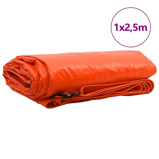 Plachta 650G / M² Oranžová 1 X 2,5 M