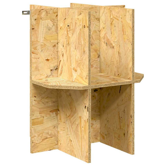 Základ Terária S Policí Hnědá 40 X 40 X 50 Cm Osb