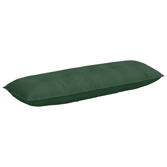 Polštář Na Záda Jungle Green 140 X 50 Cm Žebrovaná Látka
