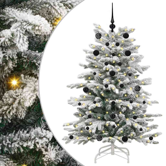 Umělý Skládací Vánoční Strom Bílá 150 Cm Pe A Pvc