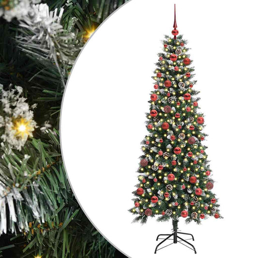 Umělý Vánoční Stromeček Zelená 180 Cm Pvc, Plast A Ocel