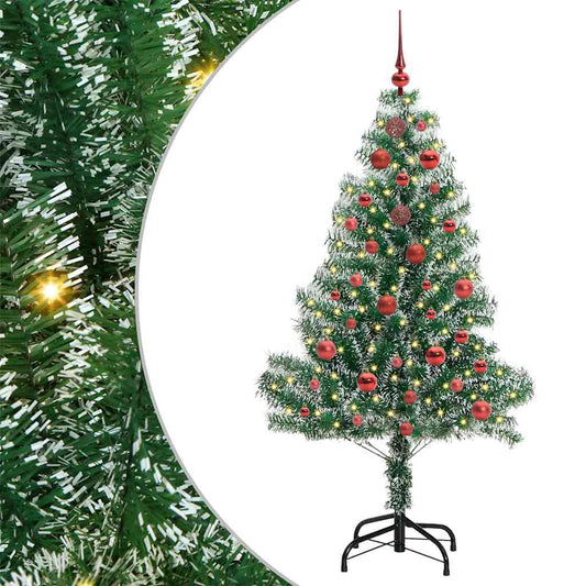 Umělý Vánoční Stromeček Se Sněhem A Led Osvětlením 150 Cm