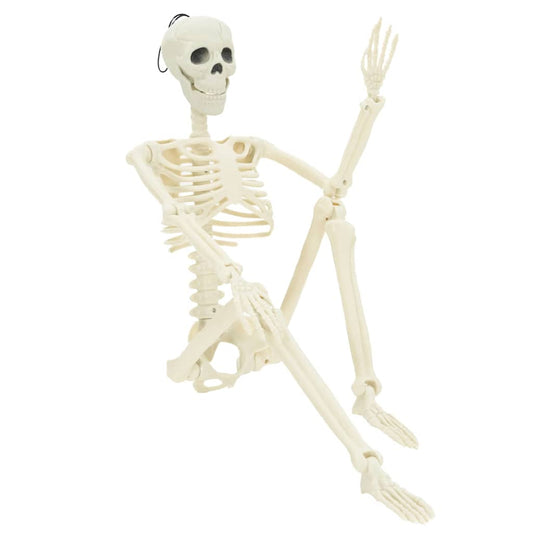 Halloweenský Kostlivec 2 Ks Bílá 85 Cm Pvc