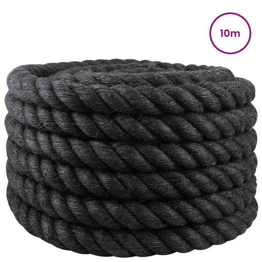 Jutové Lano 60 Černá 100% Jute Tossa