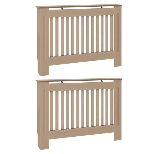 Kryt Radiátoru 2 Pcs Dub Sonoma 112 X 19 X 81,5 Cm