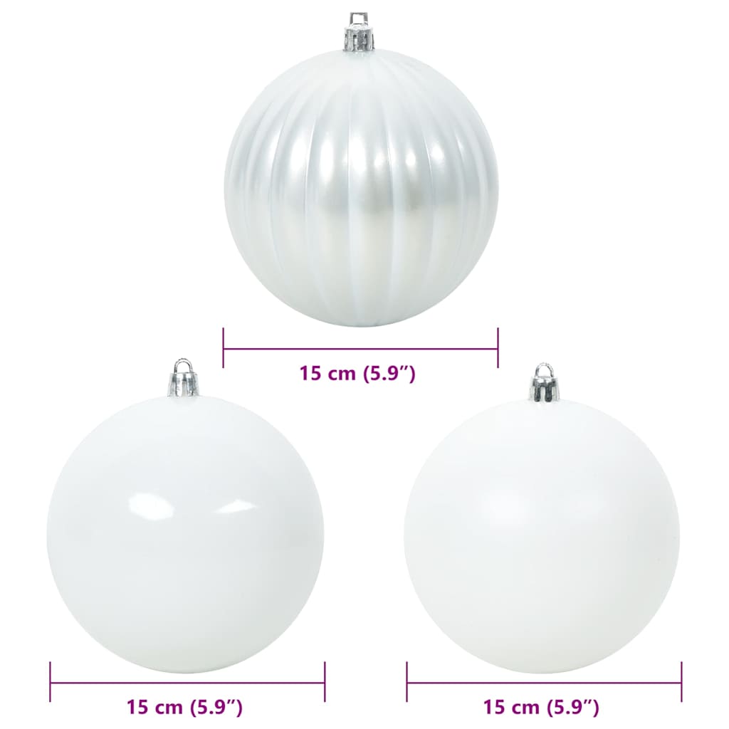 Vánoční Baňková Sada Xl 9 Ks Plast