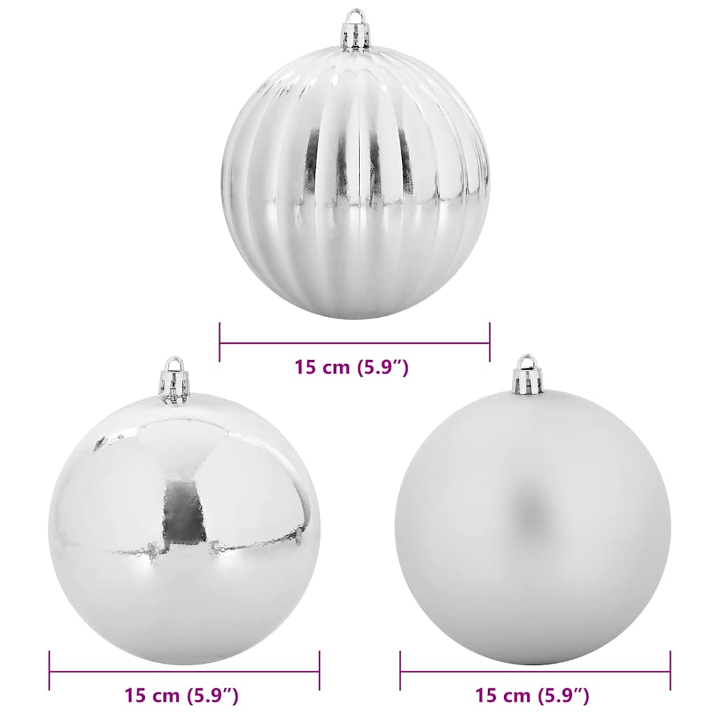 Vánoční Baňková Sada Xl 9 Ks Plast