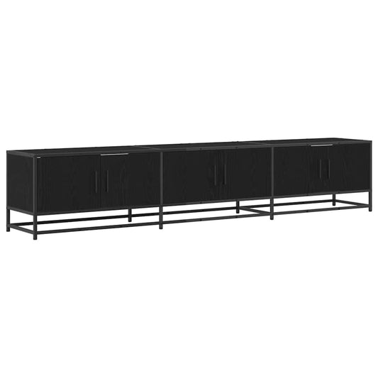 Tv Jednotky 210 X 35 X 41 Cm Černý Dub Kompozitní Dřevo